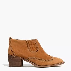Madewell Grayson Brogue Chelsea boots, size 8 1/2